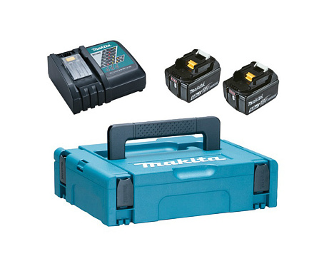 Набор: BL 1850B 18V 5,0Ah Li-ion 2шт + DC 18RC MAKITA MKP1RT182 198311-6