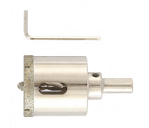 Сверло алмазное по керамограниту 45х67мм MATRIX 726453