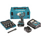 Гайковерт ударный аккумуляторный MAKITA DTW 285RFJX 2х3Ah