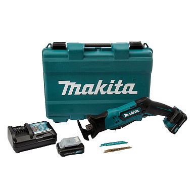 Пила сабельная аккумуляторная MAKITA JR 105DWAE 2х2Ah