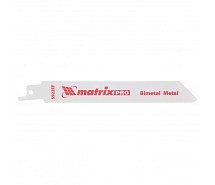 Полотна для сабельной пилы по металлу 125/1,4мм Bimetal S922EF 2шт MATRIX 782009