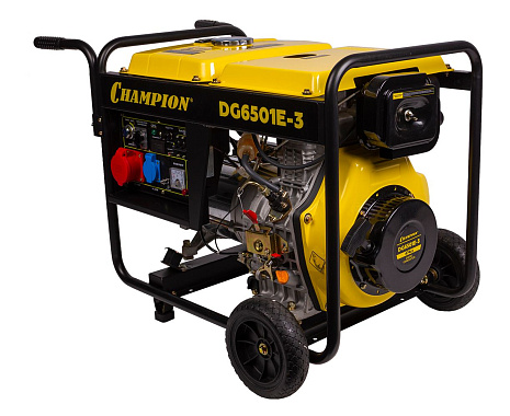Генератор дизельный CHAMPION DG 6501E-3