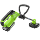Триммер аккумуляторный GREENWORKS G24LT251K2 1х2Ah 2113307SA