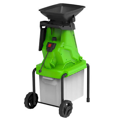 Измельчитель садовый электрический GREENWORKS GW-2800SD 2208007