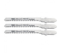 Полотна для электролобзика по дереву 76мм T101AO HCS 3шт MATRIX 78210