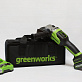 Шлифмашина угловая аккумуляторная GREENWORKS GD24AGK2 1х2Ah 3200207UA