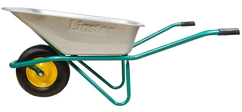 Тачка строительная пневмо колесо LINSTOR 31.100.180 ЭКОНОМ