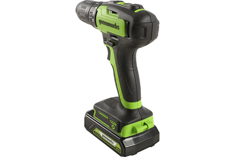 Дрель-шуруповерт аккумуляторная GREENWORKS GD24DD35 1х2Ah 3704007СUA