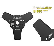 Нож 3-лучевой 255х25,4мм для бензокос REZER BC-07