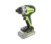 Винтоверт ударный аккумуляторный GREENWORKS GD24ID3 без АКБ и ЗУ 3802807
