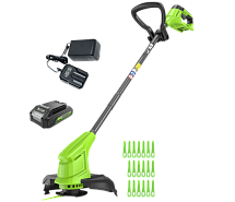 Триммер аккумуляторный GREENWORKS G24LT251K2 1х2Ah 2113307SA