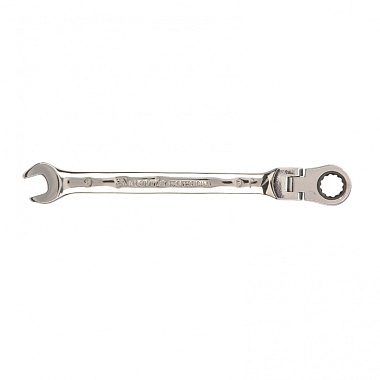 Ключ комбинированный трещоточный с шарниром 9мм MATRIX 14826