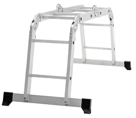 Лестница-трансформер алюминиевая 340 мм Новая Высота Стандарт NV1320 4х2