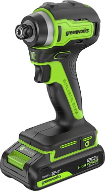 Винтоверт ударный аккумуляторный GREENWORKS ID3170 2х2Ah 3804907CUC