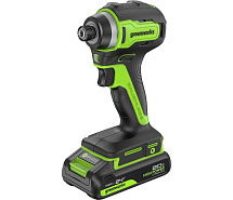 Винтоверт ударный аккумуляторный GREENWORKS ID3170 2х2Ah 3804907CUC