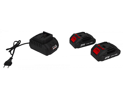 Дрель-шуруповерт ударная аккумуляторная BRAIT DCD21SNBL 2х2Ah