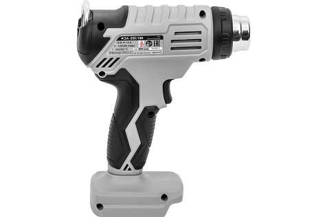 Фен аккумуляторный ИНТЕРСКОЛФЭА-200/18В без АКБ и ЗУ