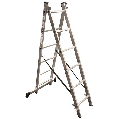 Лестница-стремянка 2-секционная алюминиевая Новая Высота Стандарт NV1220 2х6