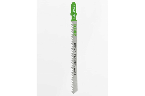 Пилки по дереву для лобзика 90/115х3мм HCS T301CD 2шт D.BOR D-105-115D1-02