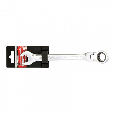 Ключ комбинированный трещоточный с шарниром 19мм MATRIX 14871
