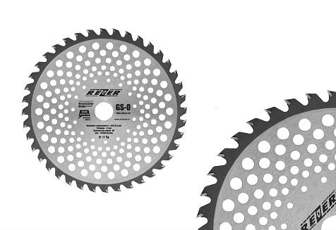 Нож 40-зубовый 255х25,4мм для бензокос REZER GS-O 03.010.00007