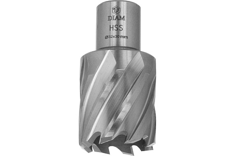 Сверло корончатое по металлу 32х30мм HSS WELDON 19 DIAM Extra Line 320300