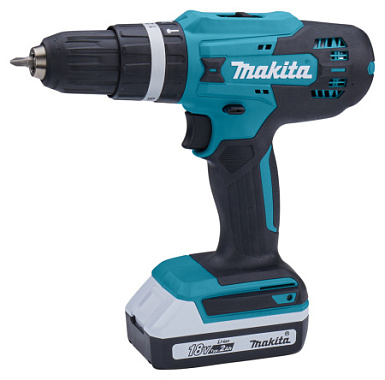 Дрель-шуруповерт ударная аккумуляторная MAKITA HP 488D006 2х2Ah