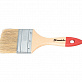 Кисть плоская (натуральная) 1,5"(38 мм) деревянная ручка Стандарт MTX 82525