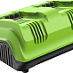 Устройство зарядное 24V 8А для 2-аккумуляторов GREENWORKS G24X2C8 2958807