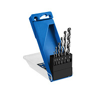 Набор сверл по металлу 2-8мм класс А Р6М5 6шт ЗУБР Профи