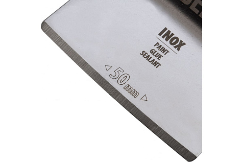 Насадка-шабер для МФИ для снятия краски 50мм ступенчатая Inox DENZEL 782317