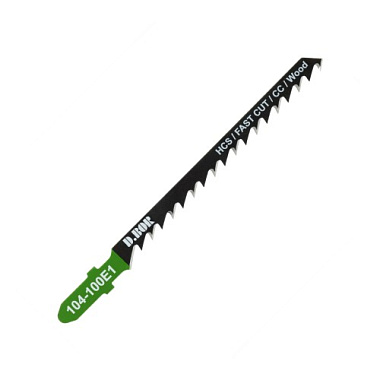 Пилки по дереву для лобзика 75/100х4мм HCS T244D 2шт D.BOR D-104-100E1-02