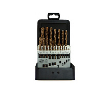 Набор сверл по металлу 1-10х0,5мм HSS- Cobalt 5% 19шт D.BOR D-TD-338-CO5-MS1-19