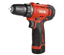 Дрель-шуруповерт аккумуляторная ударная DCK KDJZ23-10i 2х2Ah