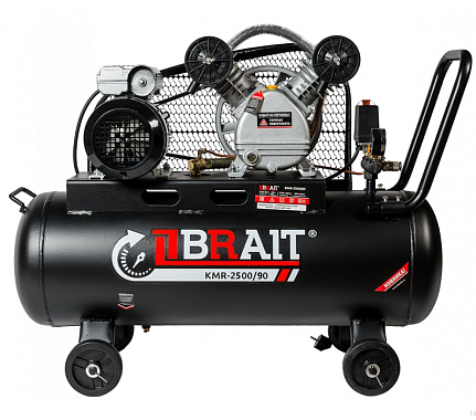Компрессор масляный с ременным приводом BRAIT КМR-2500/90