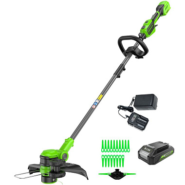 Триммер аккумуляторный GREENWORKS GD24LT331K4 1х4Ah 2113407UB