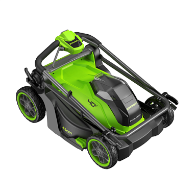 Газонокосилка аккумуляторная GREENWORKS GD40LM411K5 1х5Ah 2521007UG