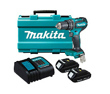 Дрель-шуруповерт ударная аккумуляторная MAKITA DHP 485SYE 2х1,5Ah