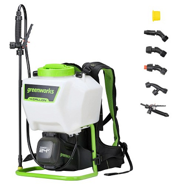 Опрыскиватель аккумуляторный GREENWORKS G24BPSII без АКБ и ЗУ 5300307