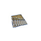 Набор ключей накидных коленчатых 8-22мм 8шт оцинкованных ТУ(40Х) КГН 8 в сумке КЗСМИ