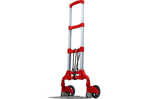 Тележка хозяйственная 80кг складная 2-х колесная алюминиевая MATRIX 98206