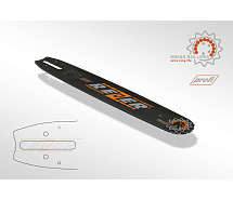 Шина пильная 16"(40см) 3/8"-1,6-60 REZER 406L 9М