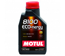 Масло моторное 100% синтетическое 5W30 1л MOTUL 8100 Eco-Nergy 102782