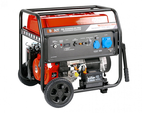 Генератор бензиновый BRAIT GB-5500SELM PRO
