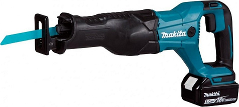 Пила сабельная аккумуляторная MAKITA DJR 186RFE 2х3Ah