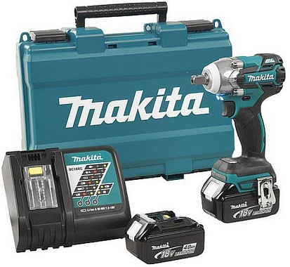 Гайковерт ударный аккумуляторный MAKITA DTW 285RME 2х4Ah