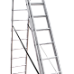 Лестница-стремянка 3-секционная алюминиевая Новая Высота Стандарт NV1230 3х14