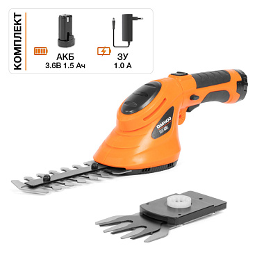 Ножницы-кусторез аккумуляторные DAEWOO DAHT 436Li SET 1x1,5Ah