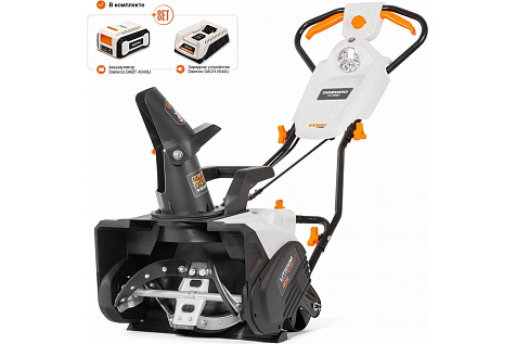 Снегоуборщик аккумуляторный DAEWOO DAST 5040Li SET 1x4Ah