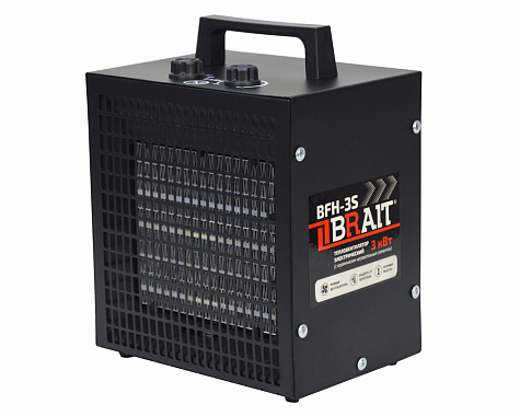 Пушка электрическая (керамика) BRAIT BFH-3S